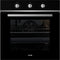 Etna OM165ZT - Oven - Turbo heteluchtfunctie 7 programma's - Zwart glas en RVS