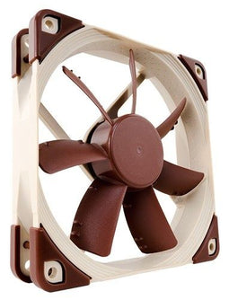 Noctua NF-S12A PWM - Ventilator 120mm - Geluidssterkte max. 17,8dB(A) - Bruin