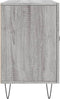 vidaXL - Dressoir - 100x36x60 - cm - bewerkt - hout - grijs - sonoma - eikenkleurig