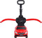 vidaXL Duw-loopauto Mercedes Benz C63 rood