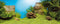 Juwel Aquarium Decoratie - Achterwand - L - 100x50cm