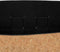 Mica Decorations Opbergmand - L40 x B30 x H30 cm - Kurk/Vilt - Zwart