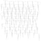 vidaXL - Kerstverlichting - ijspegel - met - 40 - LED's - acryl - warmwit