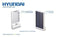 Hyundai Ultra Flat - LED buitenlamp op zonne-energie - Dag- en bewegingssensor - Zilver