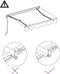 vidaXL - Luifel - automatisch - uittrekbaar - 300x250 - cm - crème