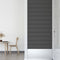 vidaXL - Wandpanelen - 12 - st - 1,62 - m² - 90x15 - cm - kunstleer - grijs