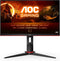 AOC Q24G2A/BK - Gaming Monitor - 165Hz 1ms MPRT QHD 2560x1440 - Rood Zwart