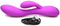 BANG! - 10X Flexibele Rabbit Vibrator - Duo Stimulatie Paars