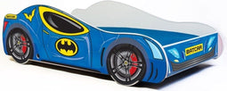 Autobed - batmobiel thema - 140x70cm - met matras