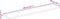 vidaXL - Tafelblad - rechthoekig - 140x50x2,5 - cm - massief - ruw - mangohout