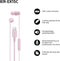 Sony IER-EX15C - In-ear oordopjes met USB-C aansluiting en microfoon - Roze