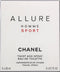 Chanel Allure Homme Sport 3 x 20 ml - Eau de Toilette - Herenparfum - Navulbaar