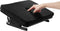 Maclean - Ergonomische voetensteun - traploos instelbare hoek -afneembaar kussen - MC-460 - Zwart
