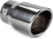 AMiO MT 007BC - Uitlaat Einddemper Sierstuk RVS - Koppelstuk 78mm Chroom Donkergrijs
