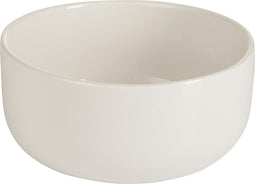 J-Line Rand kom - porselein - wit - medium - 6 stuks - woonaccessoires