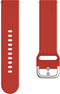 iMoshion Bandje Geschikt voor Samsung Galaxy Watch Active 2 (44mm) / Galaxy Watch Active 2 (40mm) / Galaxy Watch (42mm) / Galaxy Watch 40 mm / Galaxy Watch 3 41mm - iMoshion Siliconen bandje - Rood