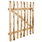 vidaXL - Poort - enkel - 100x100 - cm - hazelaarhout