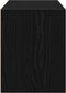 vidaXL - Kast - met - 2 - lades - 60x31x40 - cm - bewerkt - hout - zwart - eikenkleurig