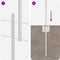 vidaXL - Hekpalen - 22 - stuks - U-profiel - 120 - cm - Gegalvaniseerd - Staal