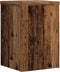 vidaXL - Plantenstandaards - 2 - st - 20x20x30 - cm - bewerkt - hout - oud - houtkleurig