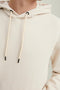 JACK&JONES JCOCLASSIC WAFFLE SWEAT HOOD - Heren Hoodie - Kangoeroezak - Maat L