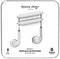 Happy Plugs Wireless II - Draadloze In-Ear Headset - Zweet- en spatwaterdicht - Wit
