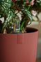 Elho Jazz Rond 19 Bloempot - Voor Binnen - 100% Gerecycled Plastic - Ø 18.9 x H 17.6 cm - Toscaans rood