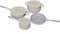 Safecourt Kitchen 7-delige Pannenset - PFAS & PTFE vrij - Keramische coating - Beige (7 stuks)