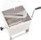 vidaXL Vleesmixer 50960 - Vleesmenger 44 lb - RVS zilver