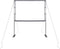 vidaXL - Projectiescherm - met - statieven - 100 - inch - 4:3