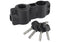Masterlock 8285 - Beugelslot - 28 cm - VDS A+ Sold Secure Gold - Zwart