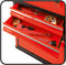 YATO YT-09107 - Gereedschapskist met 2 lades - 49,5x25,2x18 cm - Rood/Zwart