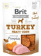Brit Jerky Turkey Meaty Coins Turkije - hondensnoepjes - 80 g