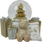 Kerstversiering DKD Home Decor Hars Beer (11 x 9 x 9 cm) (2 Stuks)