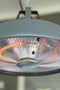 Eurom Partytent Heater 1500 - Carbon lamp - Spatwaterdicht - Sail Grey