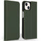 Accezz iPhone 13 - Premium Leather Slim Bookcase - Echt Nappa leer - Groen