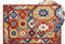 Beliani LUSARAT - Rug - Multicolor - Wol