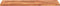 vidaXL - Tafelblad - rechthoekig - 140x50x2,5 - cm - massief - acaciahout
