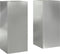 vidaXL - Ligbed - Plantenstandaarden - Pillars - 2 - stuks - 24x24x55 - cm - Gegalvaniseerd - Staal