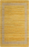 vidaXL - Vloerkleed - handgemaakt - 80x160 - cm - jute - geel
