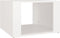 vidaXL - Nachtkastje - 57x55x36 - cm - bewerkt - hout - wit