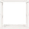 vidaXL - Houtblokhouder - 108x52x74 - cm - massief - grenenhout - honingbruin
