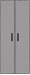 vidaXL - Schoenenkast - 60x30x166 - cm - stof - grijs