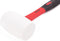 Benson Installatiehamer - Witte rubberen kop - 450 gram - 290 mm lengte