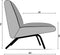 Liviza Fauteuil Oveja Desert - Stof - Rechthoek Groen - 72 cm , 80 cm , 64 cm