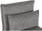 Leunstoel DKD Home Decor 66 x 78 x 75 cm Zwart Grijs Metaal