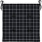 vidaXL - Tuinstoelkussens - 6 - st - ruitpatroon - 50x50x3 - cm - stof - zwart