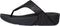 FitFlop Lulu Glitter - Teenslippers - Microwobbleboard zool - Zwart