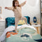 Happy Friday Duvet cover set 2 pieces The warrior 155x220 cm (Single) Multicolor