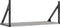 vidaXL - Wandschappen - 2 - st - 60x25x25,5 - cm - bewerkt - hout - grijs - sonoma - eiken